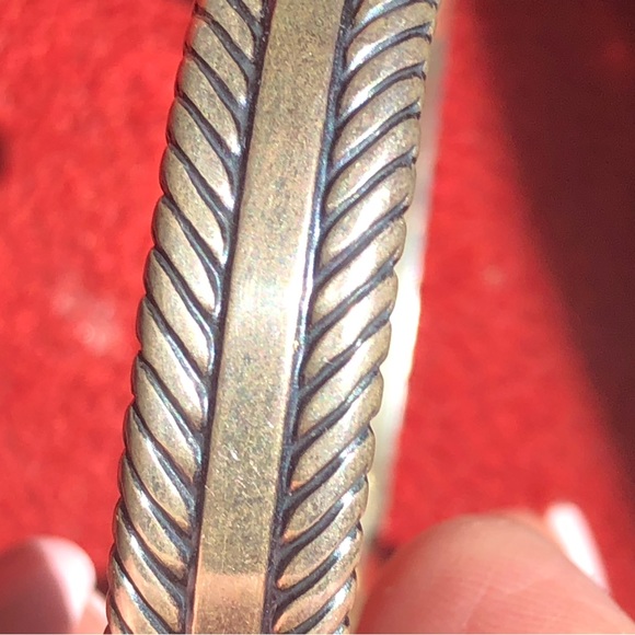 Carolyn Pollack Relios turquoise & sterling cuff - Picture 3 of 10